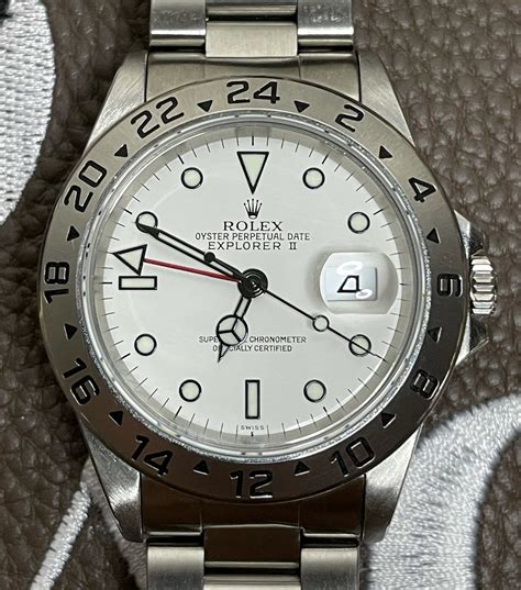 rolex explorer ii 16570 swiss only dial|Rolex Explorer II 16570 history.